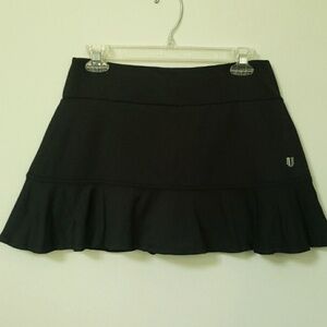 Women’s Black Eleven by Venus Williams Active Tennis Skirt Skort Small S